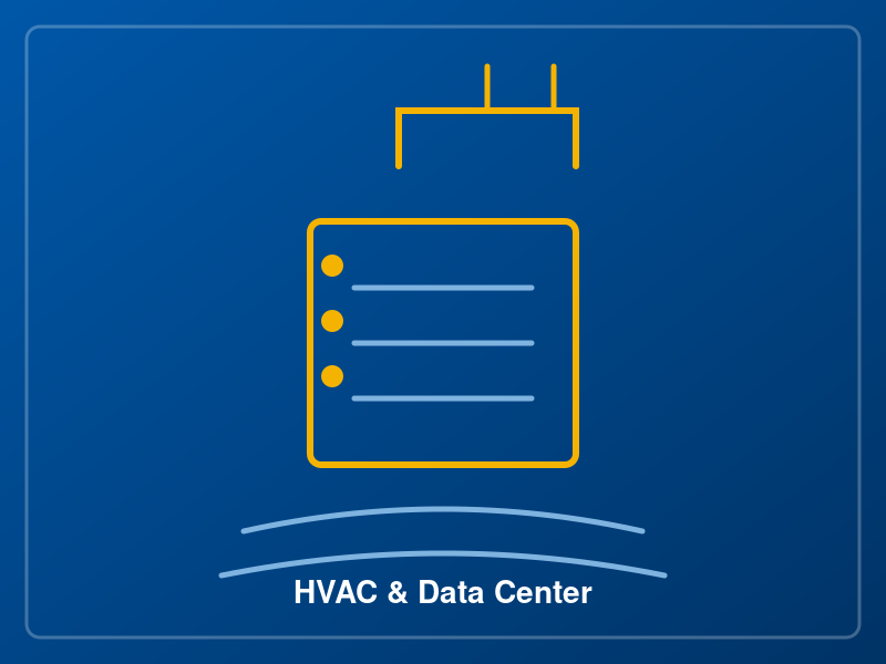 Monitoreo de vibración para HVAC y refrigeración de centros de datos
