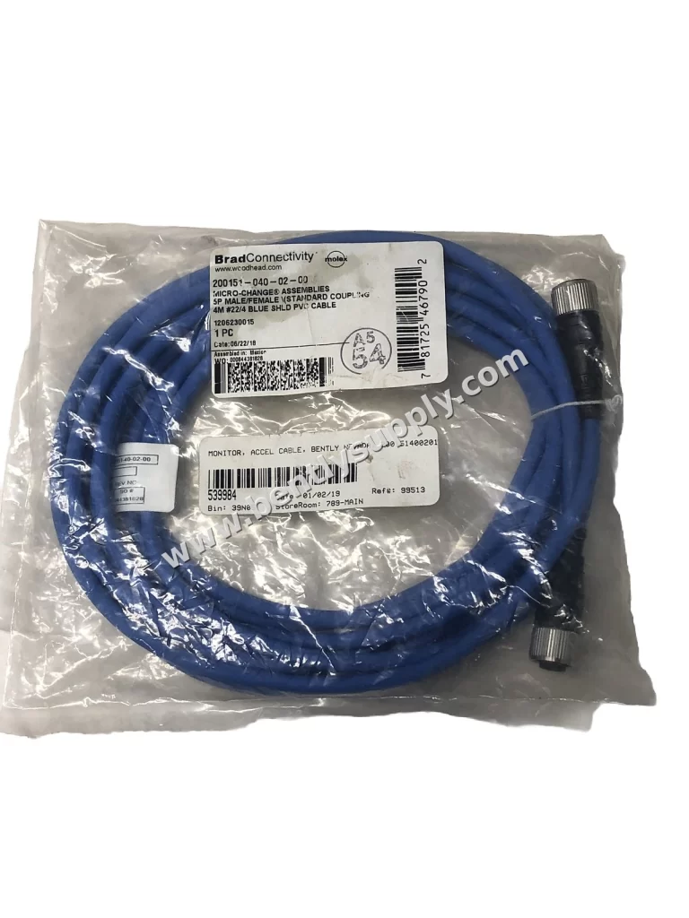 Bently Nevada 200151-20-02-02 product photo — Bently Nevada 200151-20-02-02 Sensor de vibración