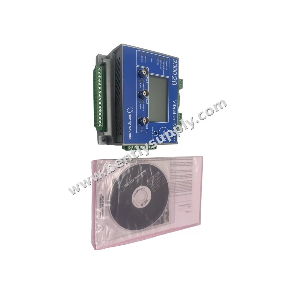 Bently Nevada 2300/20-00 product photo — Bently Nevada 2300/20-00 Módulo de monitoreo