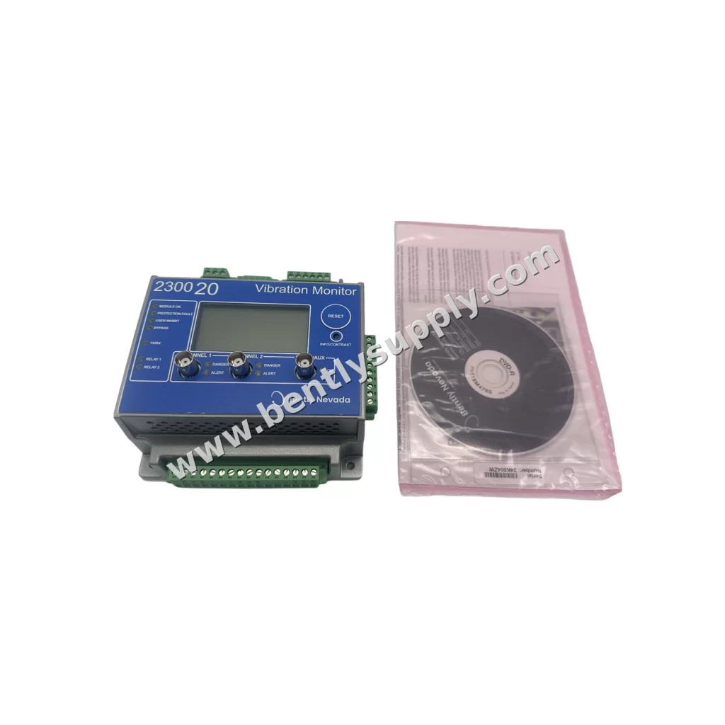 Bently Nevada 2300/20-00 product photo — Bently Nevada 2300/20-00 Módulo de monitoreo